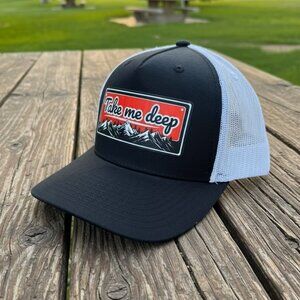 Take Me Deep Mid Profile Trucker Hat
